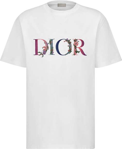 t shirt logo dior|dior monogram t shirt.